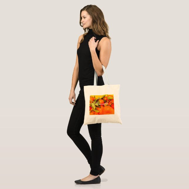 Tote Bag Soft Orange Fruit Aesthétique (Devant (modèle))