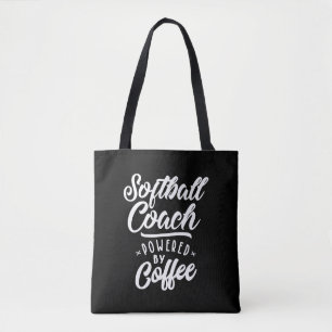 Tote Bag Softball Coach Titre du poste Cadeau