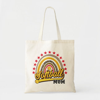 Tote Bag Softball Mom Softball Sport