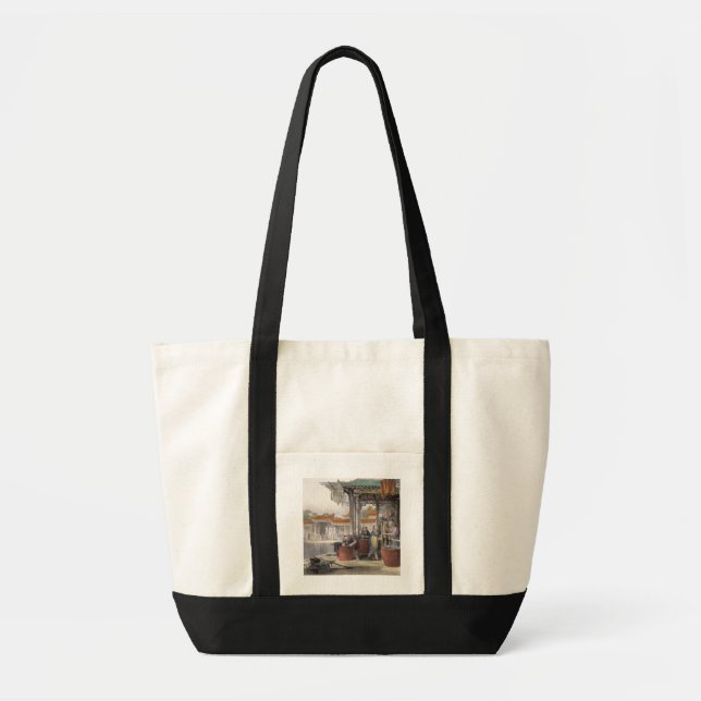 Tote Bag Soie de teinture et de enroulement, de 'Chine (Devant)