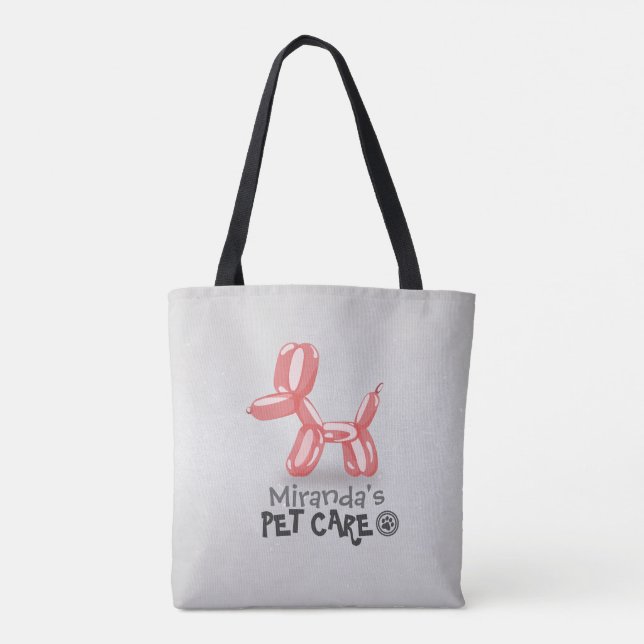 Tote Bag Soins pour animaux de compagnie Gros assis Baignad (Dos)