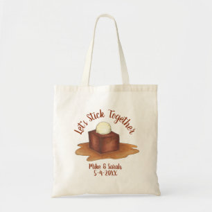 Tote Bag Soirée de mariage fiançailles Sticky Toffee Puddin