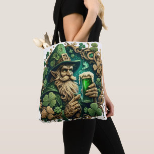 Tote Bag Soirée enchantée de toast Ale A Leprechauns