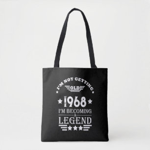 Tote Bag Soirée personnalisée vintage de 55 ans