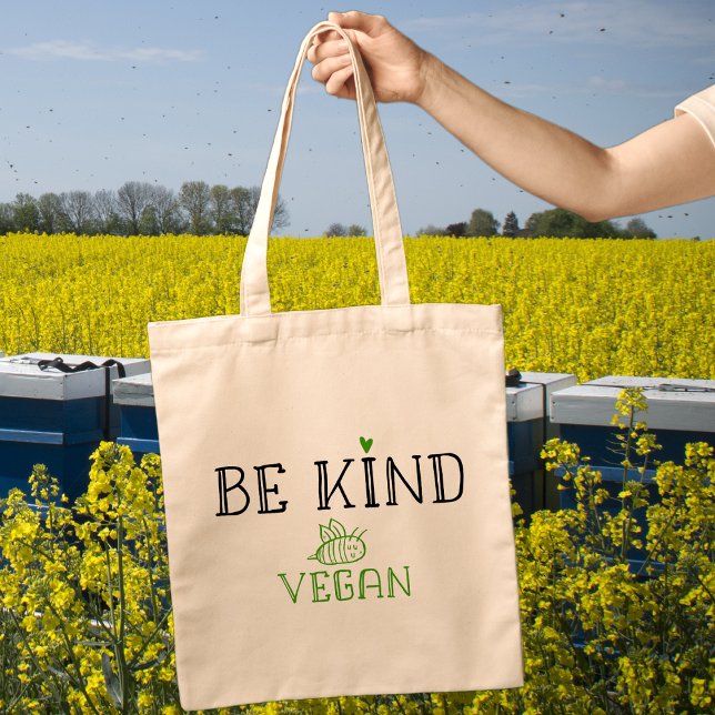Tote Bag Sois Gentil Soit Vegan (Créateur téléchargé)