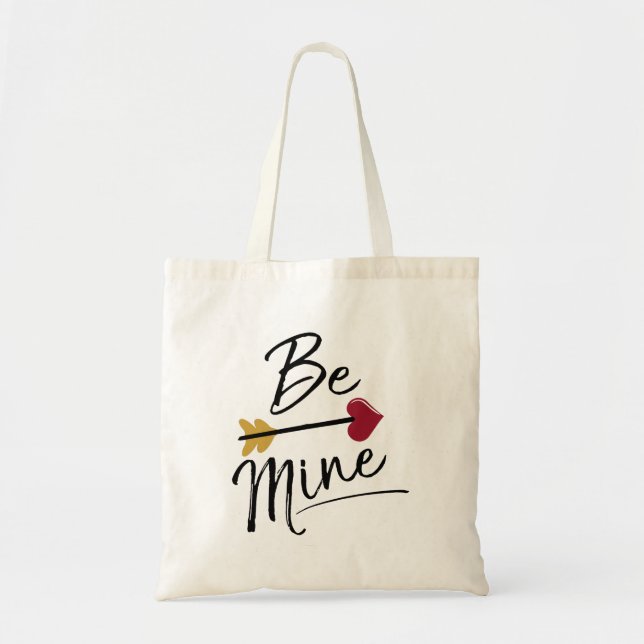 Tote Bag Sois mienne Adorables Saint-Valentin (Devant)