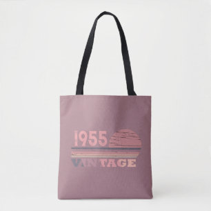 Tote Bag Soixante-dix vintages 70e anniversaire personnalis