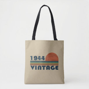 Tote Bag Soixante-dix vintages fête du 80e anniversaire