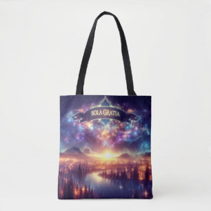 Tote Bag Sola Gratia Grace seule Christian Solas Réformés