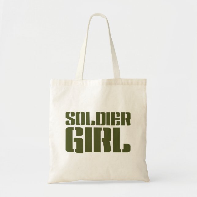 TOTE BAG SOLDIER GIRL (Devant)