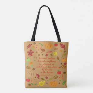 Tote Bag Soleil d'automne