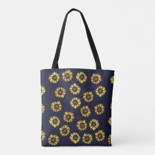 Tote Bag Soleil d'été tournesol