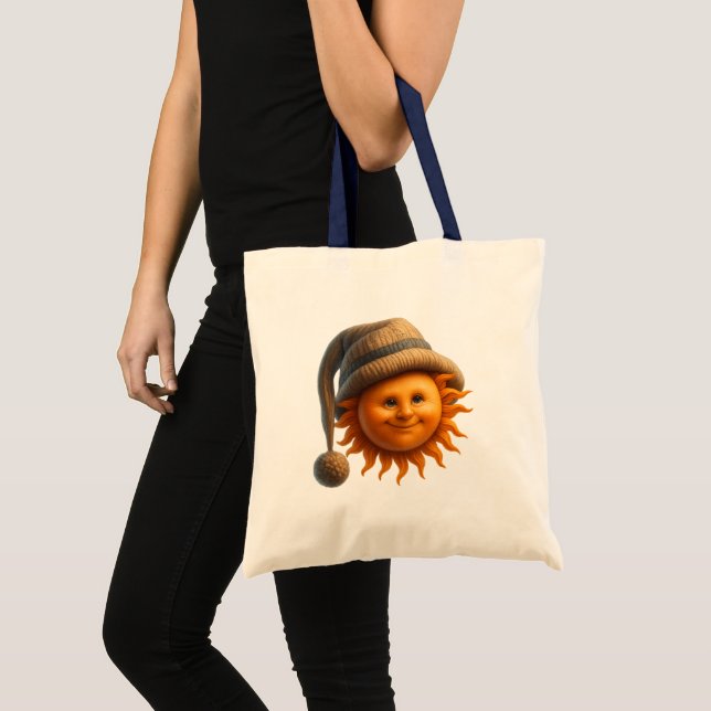 Tote Bag Soleil d'hiver Cozy ☀️🧣 (Devant (produit))