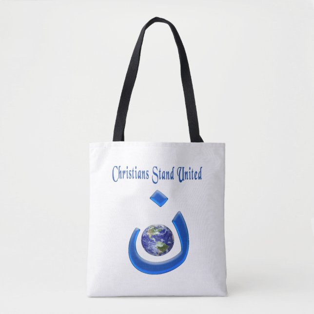 Tote Bag Solidarité chrétienne (Devant)