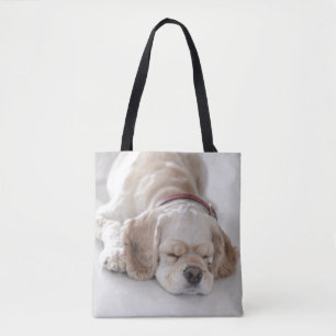 Tote Bag Sommeil de chien de cocker