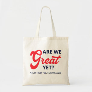 Tote Bag Sommes-nous déjà grands ? Parce que j'ai juste hon
