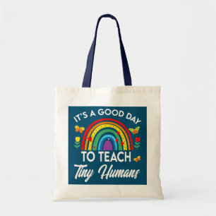 Tote Bag Son Bon Jour Pour Enseigner À Minuscules Soins D'E