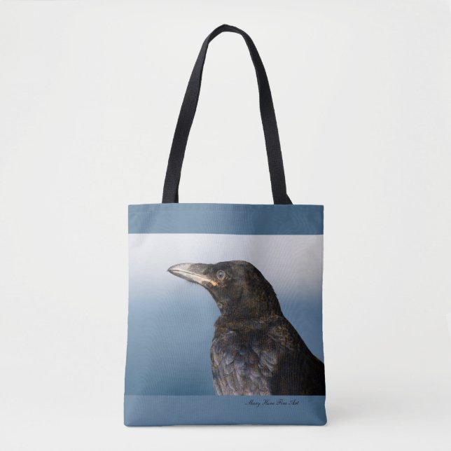 Tote Bag Son Corbeau royal (Devant)