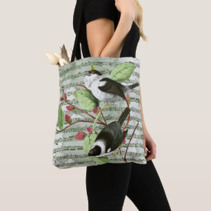 Tote Bag Songbirds vintages sur Sheet Music
