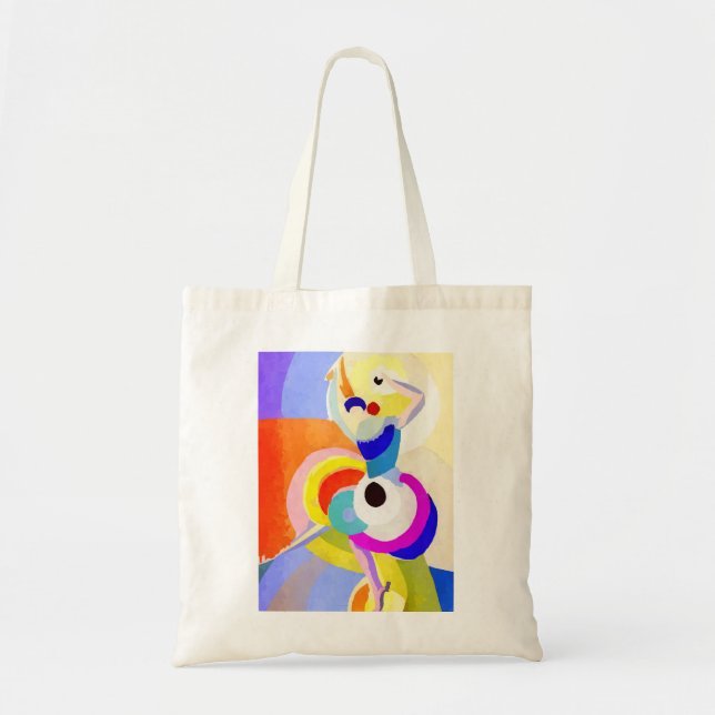 Tote Bag Sonia Delaunay danseuse de flamenco (Devant)