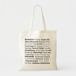 Tote Bag Sonoma Canvas Vin Fourre-tout