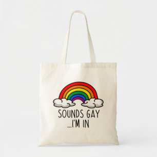Tote Bag SONS GAY I'M IN - Joli Rainbow