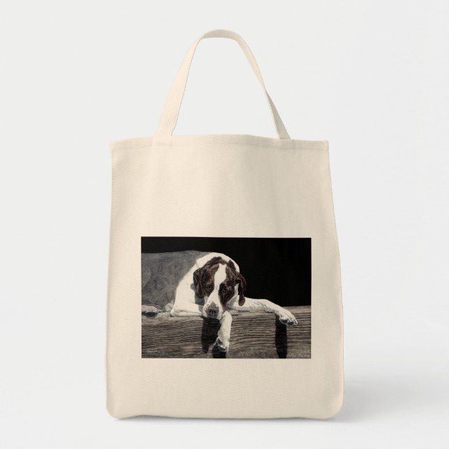 Tote Bag "Sophie" - Pointeur anglais Fourre-tout (Devant)