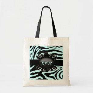 Tote Bag Sophistiqué Zèbre Imprimer monogramme