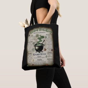 Tote Bag Sorciellerie de cuisine Correspondances magiques d