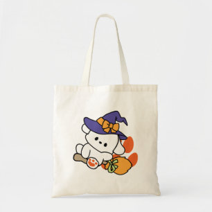 Tote Bag Sorcière à mâcher en entraînement - Chien d'Hallow