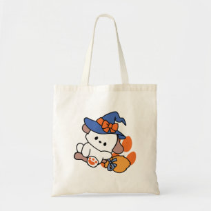 Tote Bag Sorcière à mâcher en entraînement - Chien d'Hallow