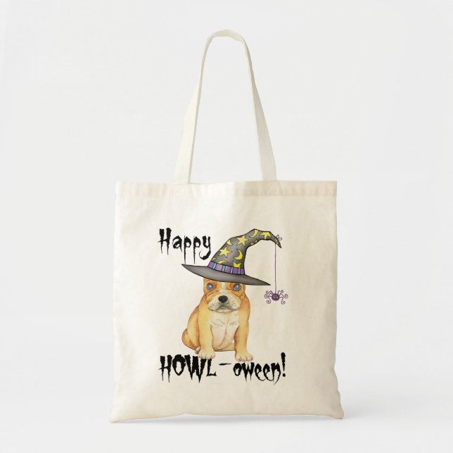 Tote Bag Sorcière de Frenchie (Devant)