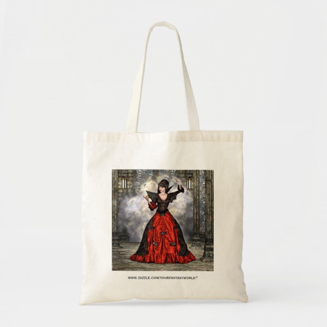 Tote Bag Sorcière féminine (Devant)