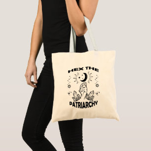 Tote Bag Sorcière féministe, Hex Le Patriarcat