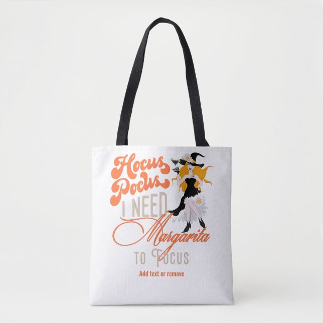 Tote Bag Sorcière Hocus Pocus Margarita Pour Cibler Hallowe (Devant)