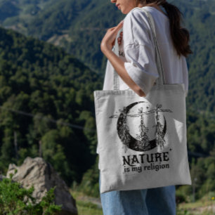 Tote Bag Sorcière nature
