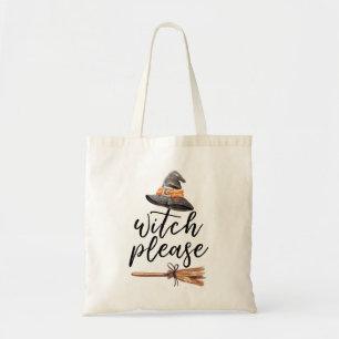 Tote Bag Sorcière S'Il Vous Plaît Halloween