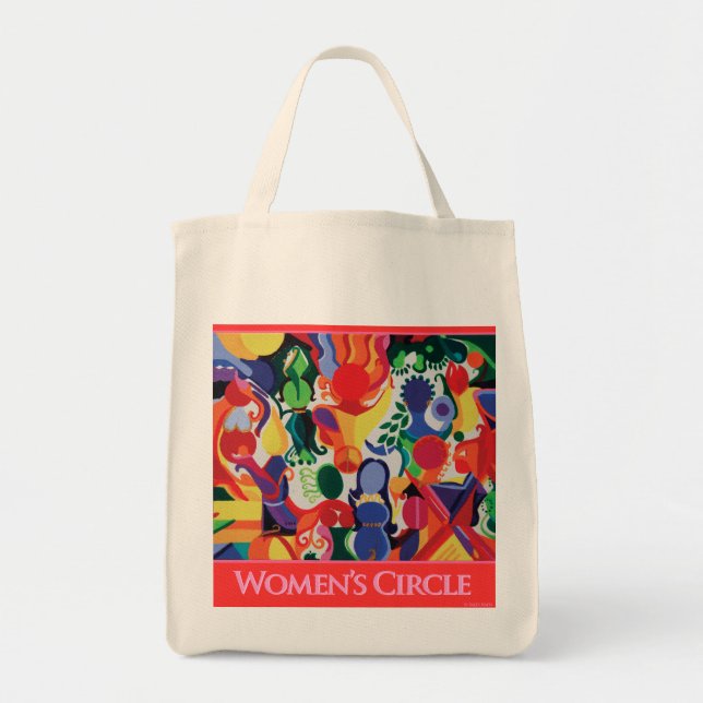Tote Bag Sortie Rayn : Le cercle fourre-tout des femmes (Devant)