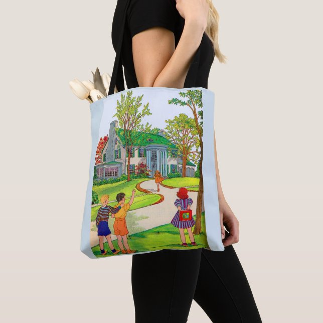 Tote Bag Sortir et lire l'impression (De près)