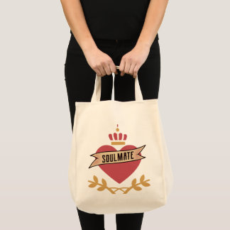 Tote Bag Soulmate Jesus Sacred Heart