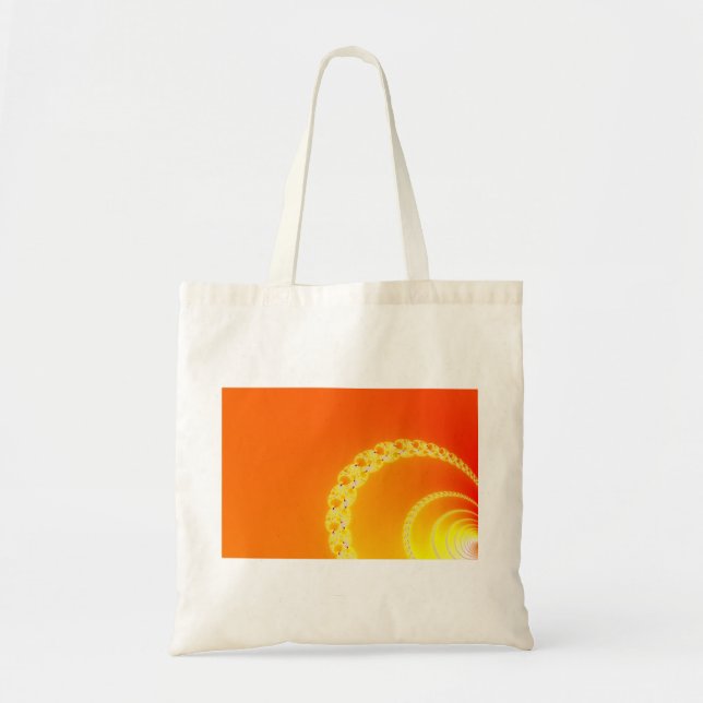 Tote Bag Sound Waves Fractal Art (Devant)
