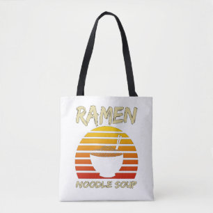 Tote Bag Soupe de nouilles Ramen Kawaii nouilles japonaises