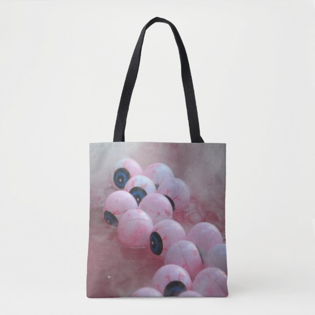 Tote Bag Soupe d'eyeball d'Halloween (Devant)