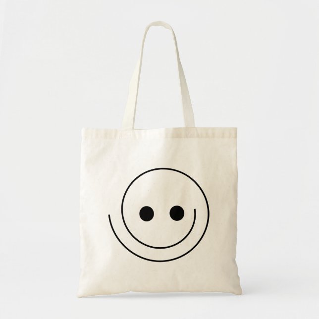 Tote Bag Souriant, heureux, souriant (Devant)
