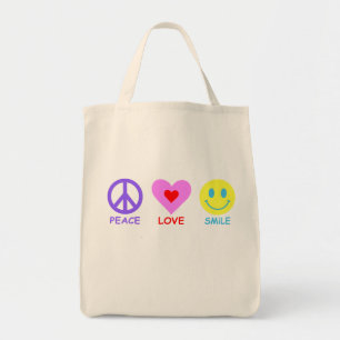 Tote Bag Sourire d'amour de paix