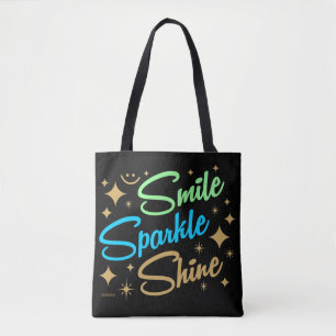 Tote Bag SOURIRE, PARKLE, SHINE ! motivation et inspiration