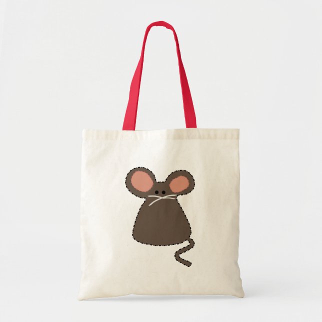Tote Bag souris chargable de double visage (Devant)