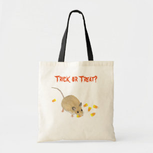 Tote Bag Souris d'Halloween avec bonbons