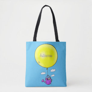 Tote Bag Souris mignonne dans la canette d'arrosage avec de