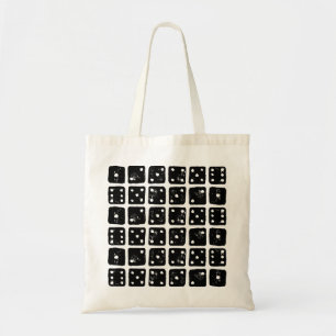 Tote Bag Souris noir et blanc 1-6 Linocut rustique